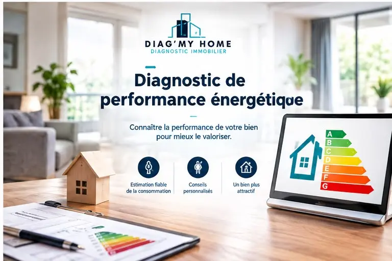 Diagnostic de performance énergétique réalisé par Diag' My Home