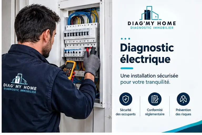 Diagnostic électrique réalisé par Diag' My Home