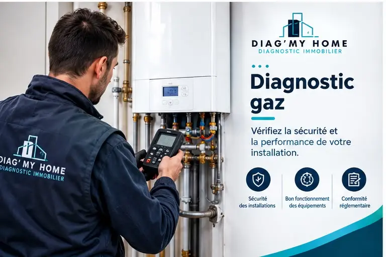 Diagnostic gaz réalisé par Diag' My Home
